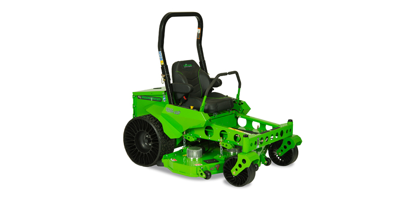 green lawn mower